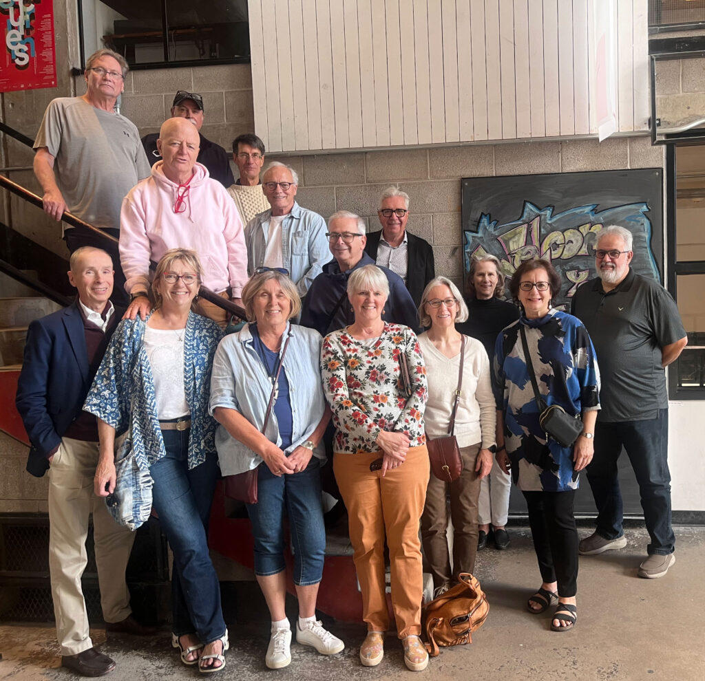 Group photo from the Architecture reunion at Throwback 2025