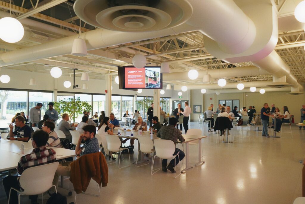 Group of people networking