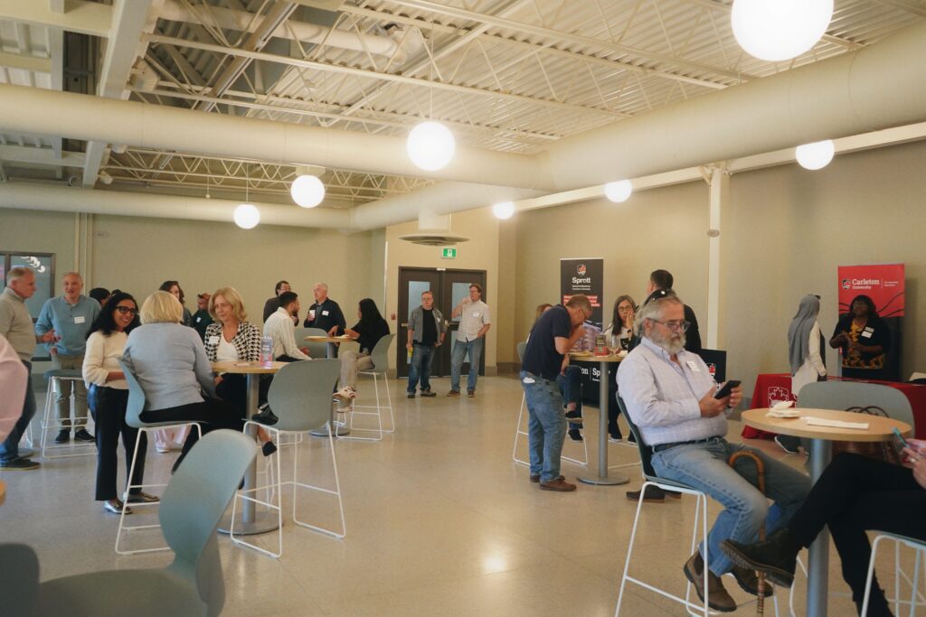 Group of people networking