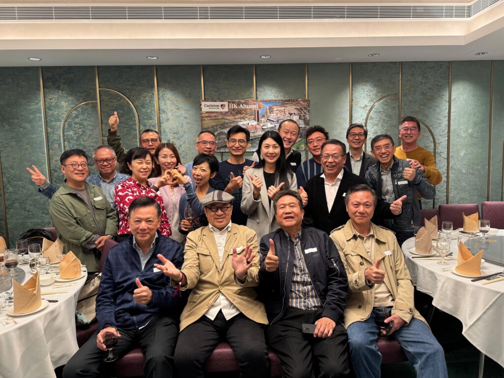 Group photo from the 40th anniversary dinner for the Hong Kong Alumni Chapter