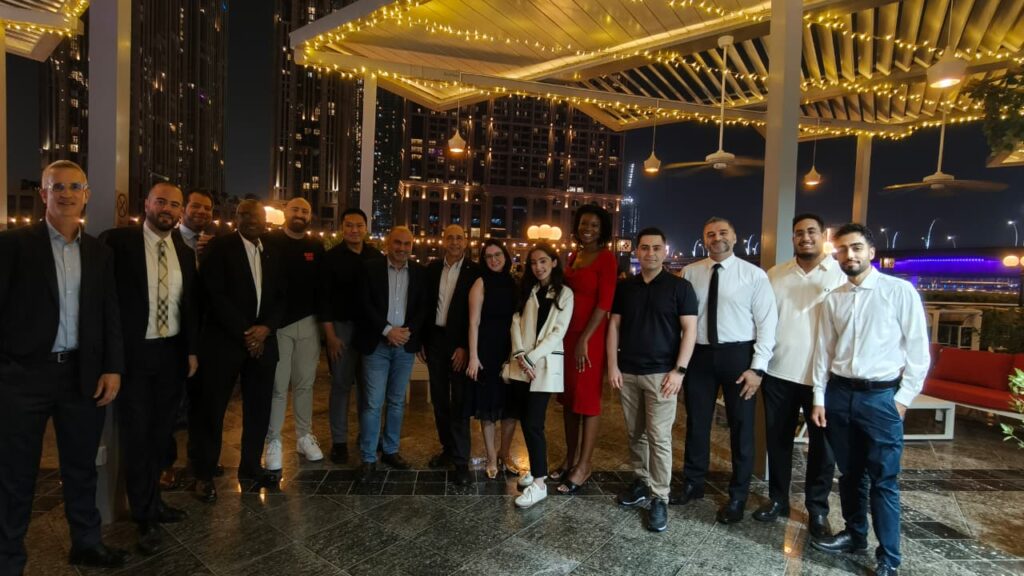 Group photo of the Dubai Chapter at their event in October, 2025.